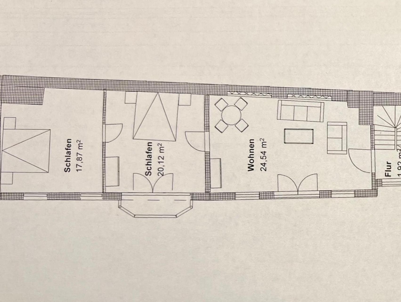 Oswald Hempel 5 Zimmermaisonette Und 3 Zimmer Loftwohnung Zittau Ruang foto
